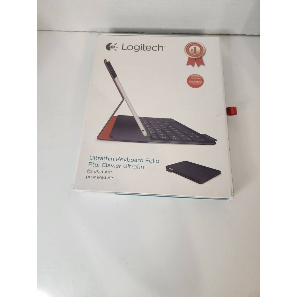 Logitech Ultrathin Bluetooth Keyboard Folio for iPad Air Black Folio